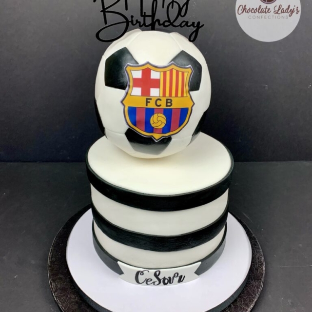 cake birthday fcbarcelona