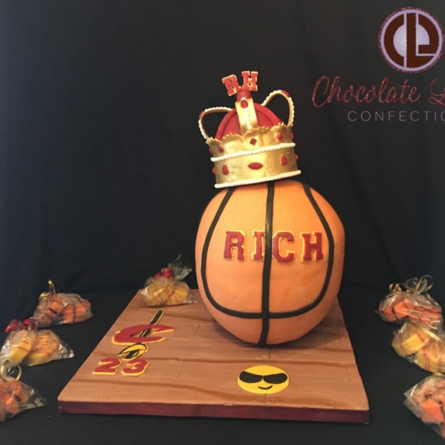 cake birthday kingbasketball