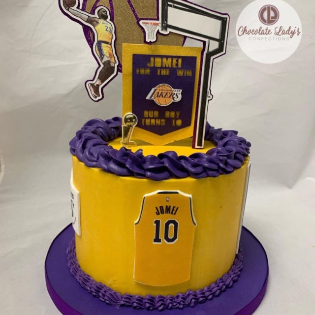 cake birthday lakersjomei