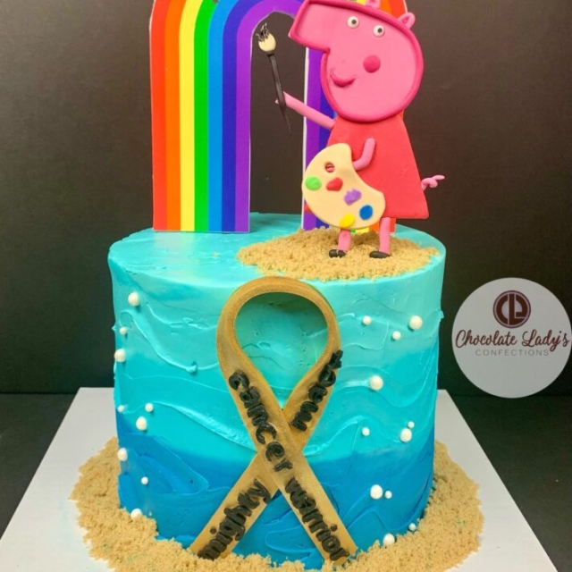 cake birthday peppapig