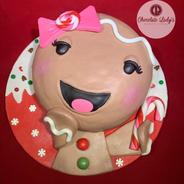 cake holiday ladyginger